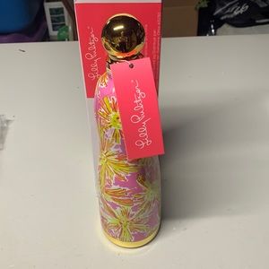 Lilly Pulitzer water bottle, squeeze the day 24 Oz